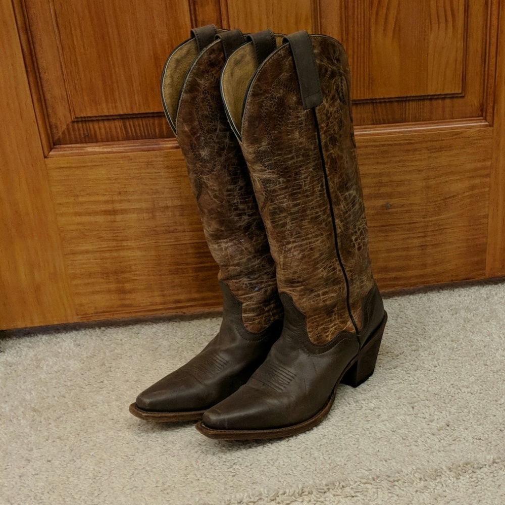 Sterling River leather cowboy boots